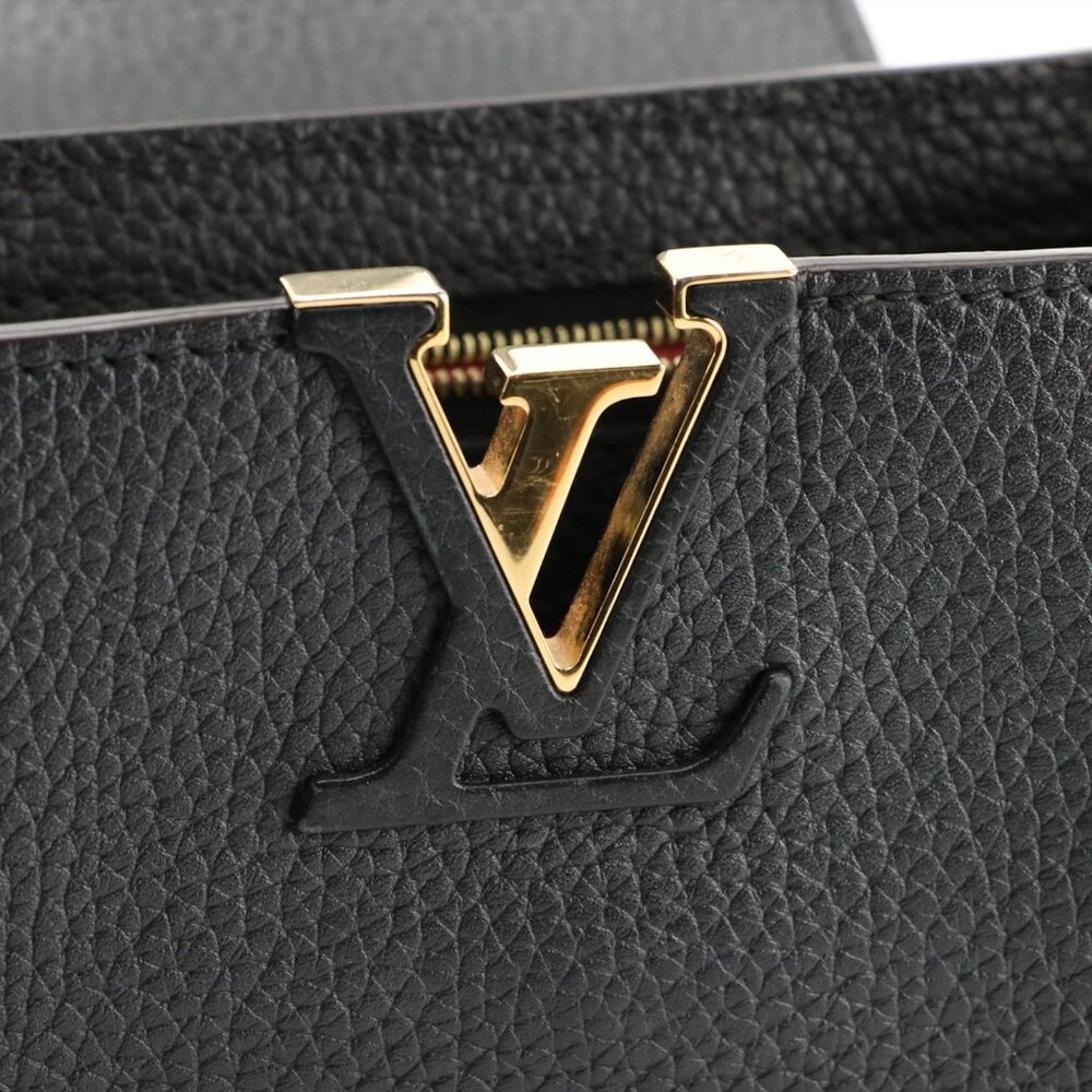 Louis Vuitton Black Taurillon Capucines BB Bag - Picture 8 of 9